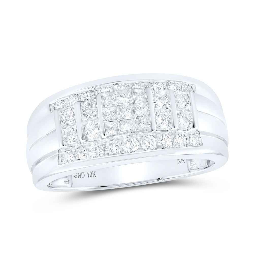 1CTW-DIA NK MENS RING