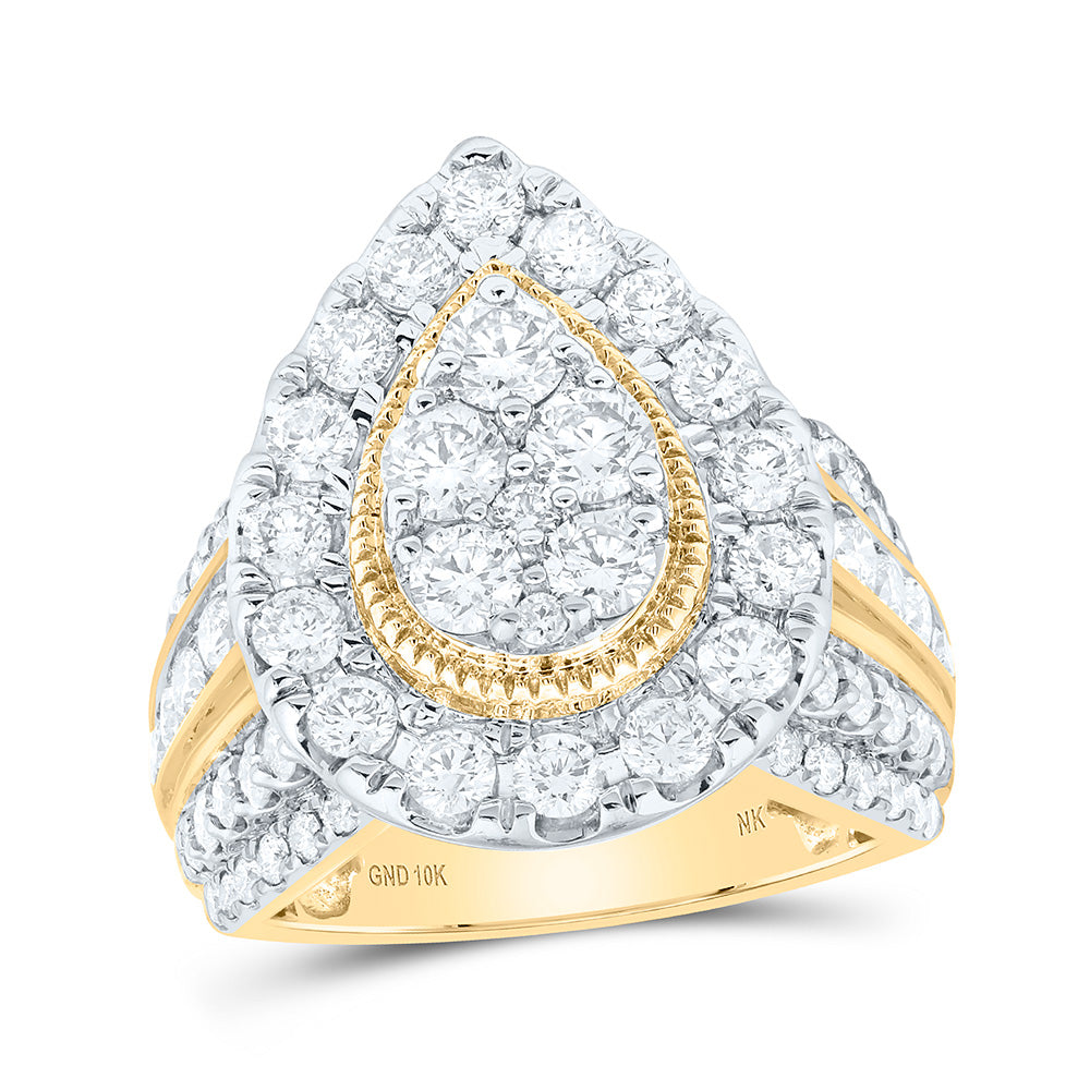 3CTW-DIA NK FASHION RING