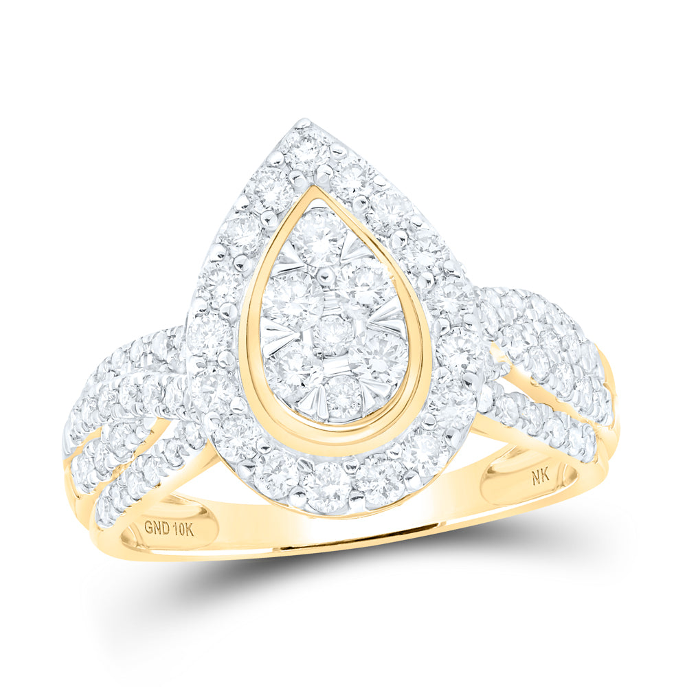 1CTW-DIA NK FASHION RING