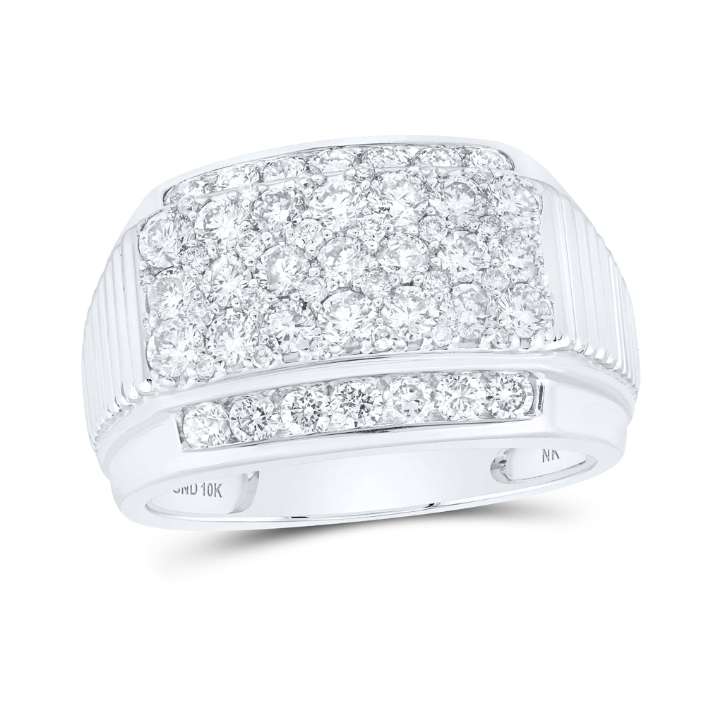 2CTW-DIA NK MENS RING