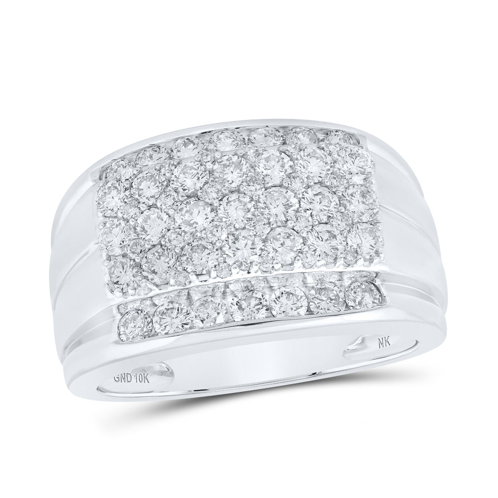 2CTW-DIA NK MENS RING