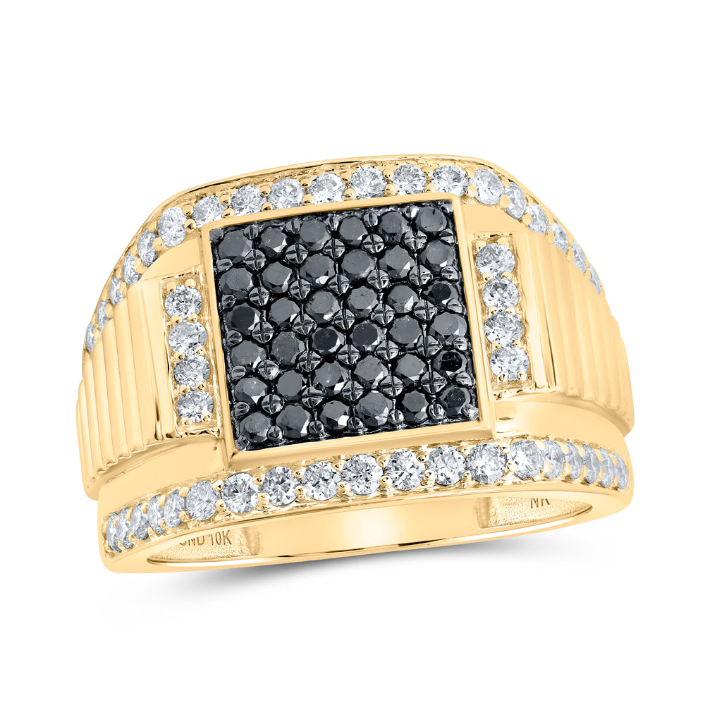 1 5/8CTW-DIA NK MENS RING