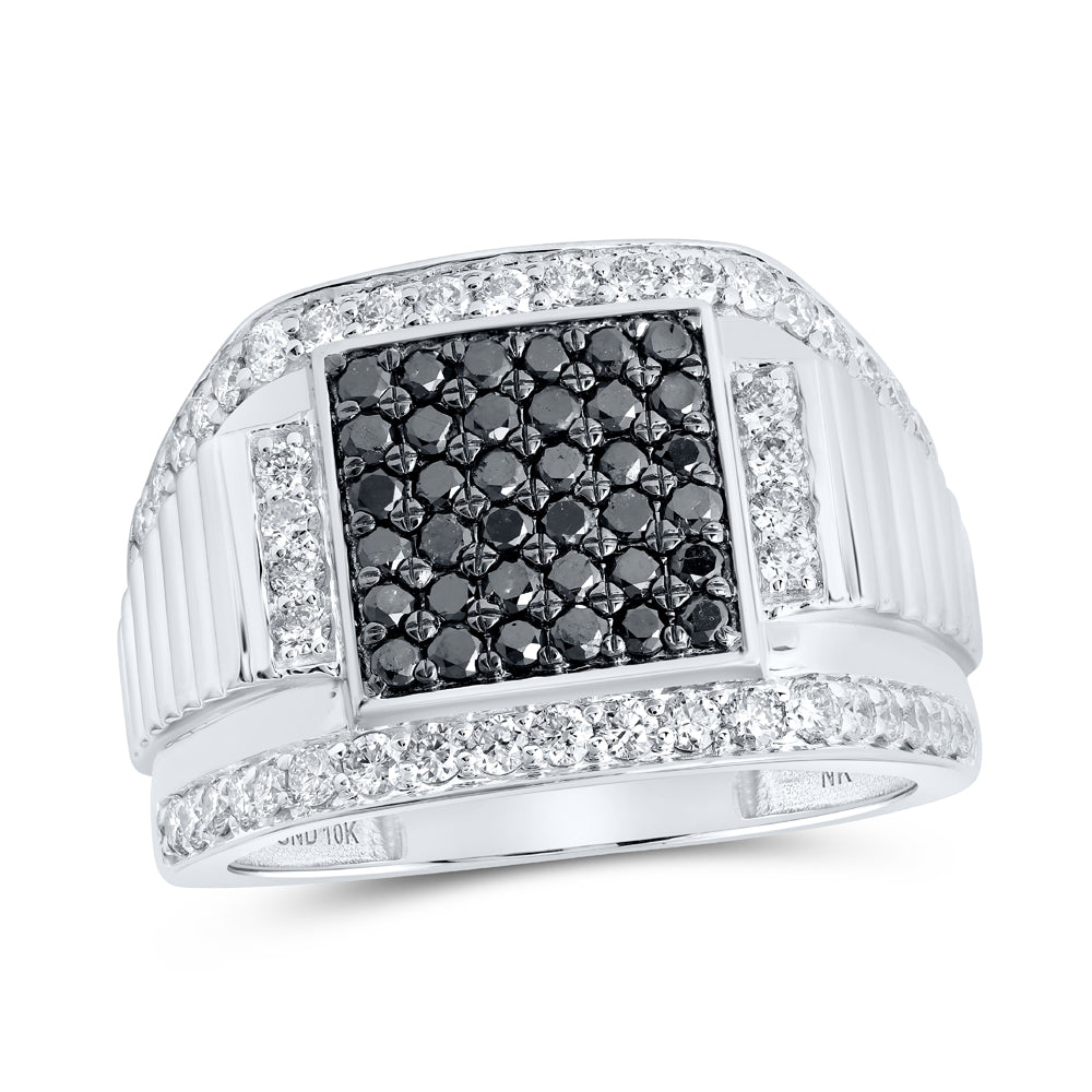 1 5/8CTW-DIA NK MENS RING