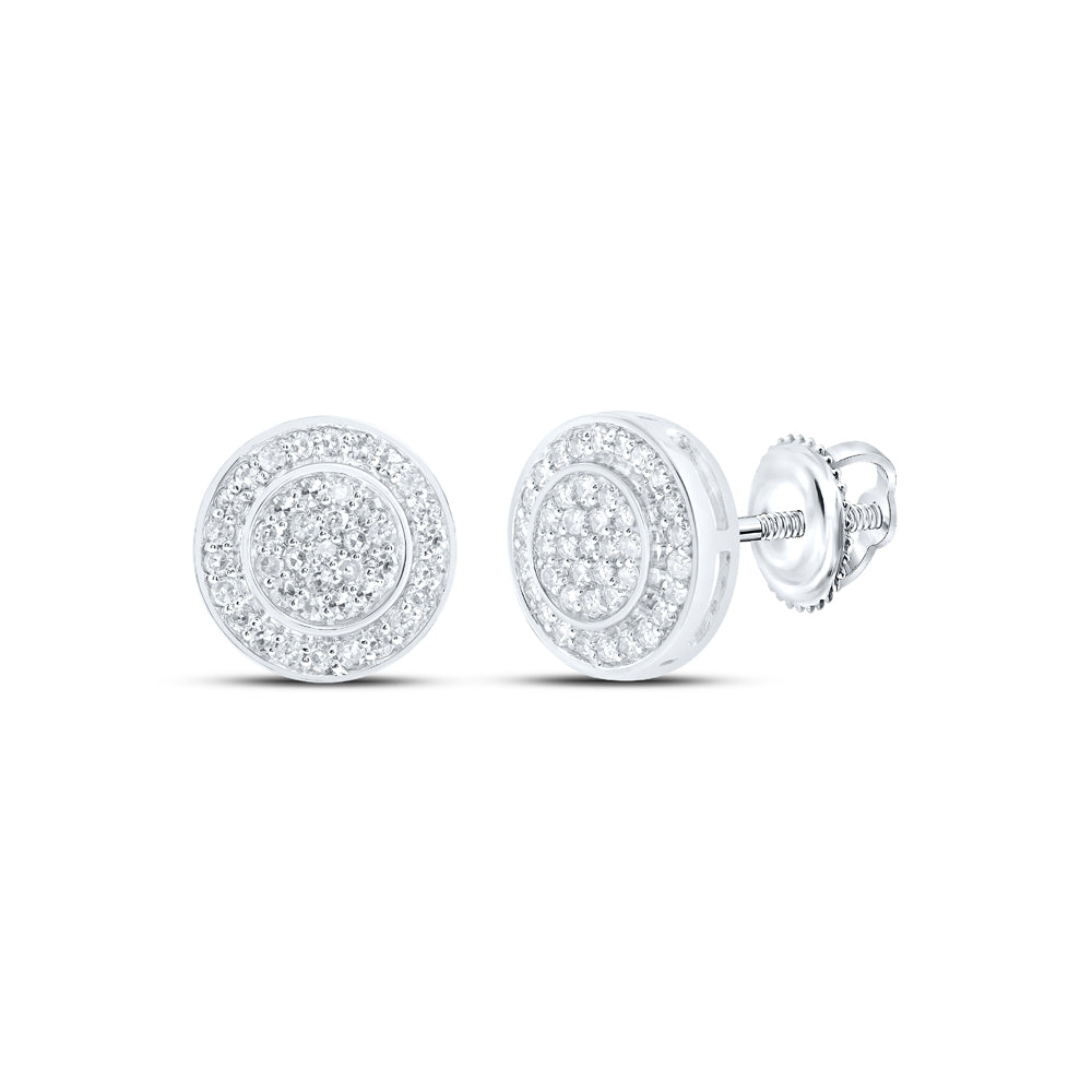 1/3CTW-DIA NK FASHION ROUND EARRING