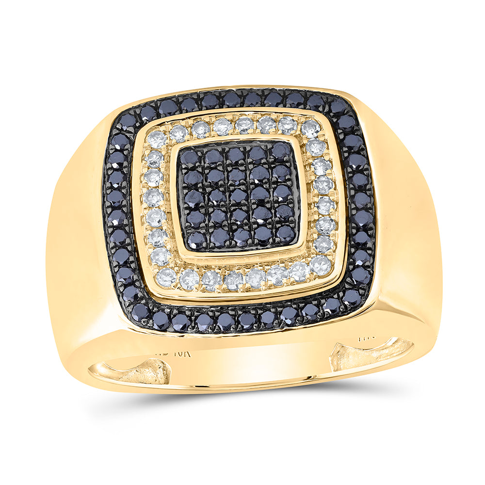 3/4CTW-DIA NK MENS RING