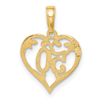 Load image into Gallery viewer, 14k 50 in Heart Cut-out Pendant

