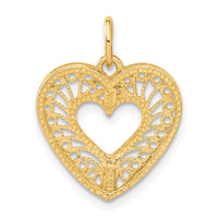 Load image into Gallery viewer, 14K Polished Heart Pendant
