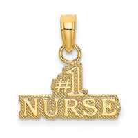 Load image into Gallery viewer, 14k #1 Nurse Charm
