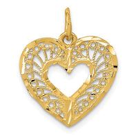 Load image into Gallery viewer, 14K Polished Heart Pendant

