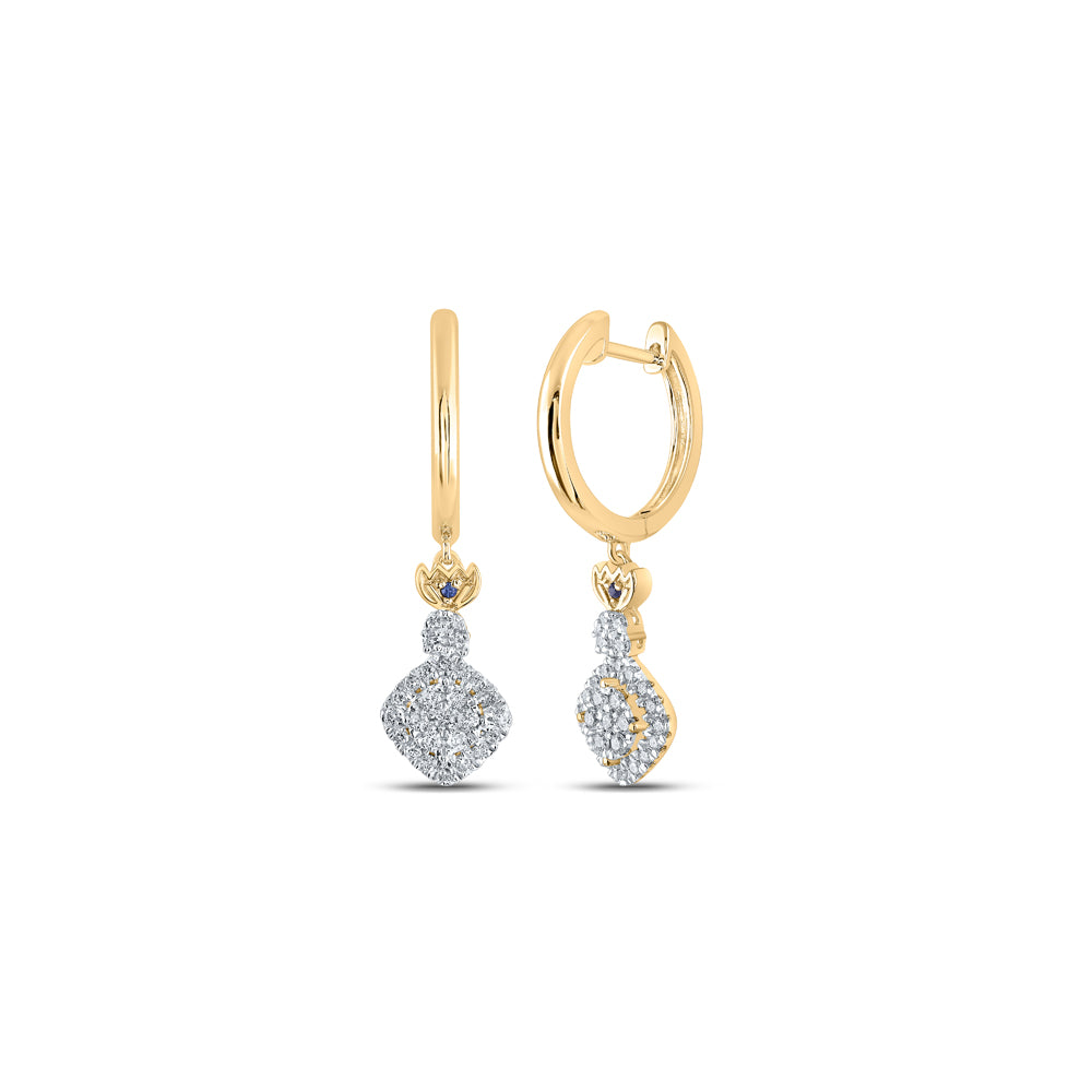 1/2CTW-DIA ANA M DANGLING EARRING