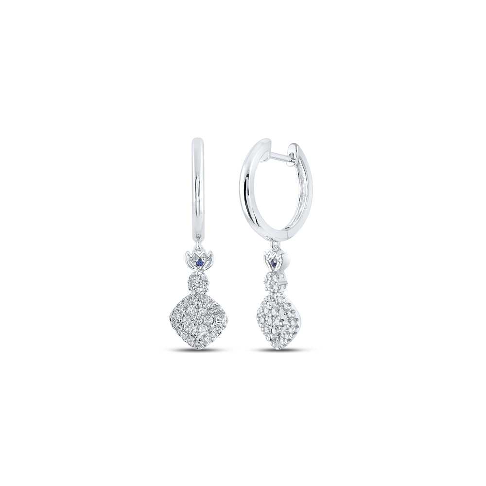 1/2CTW-DIA ANA M DANGLING EARRING