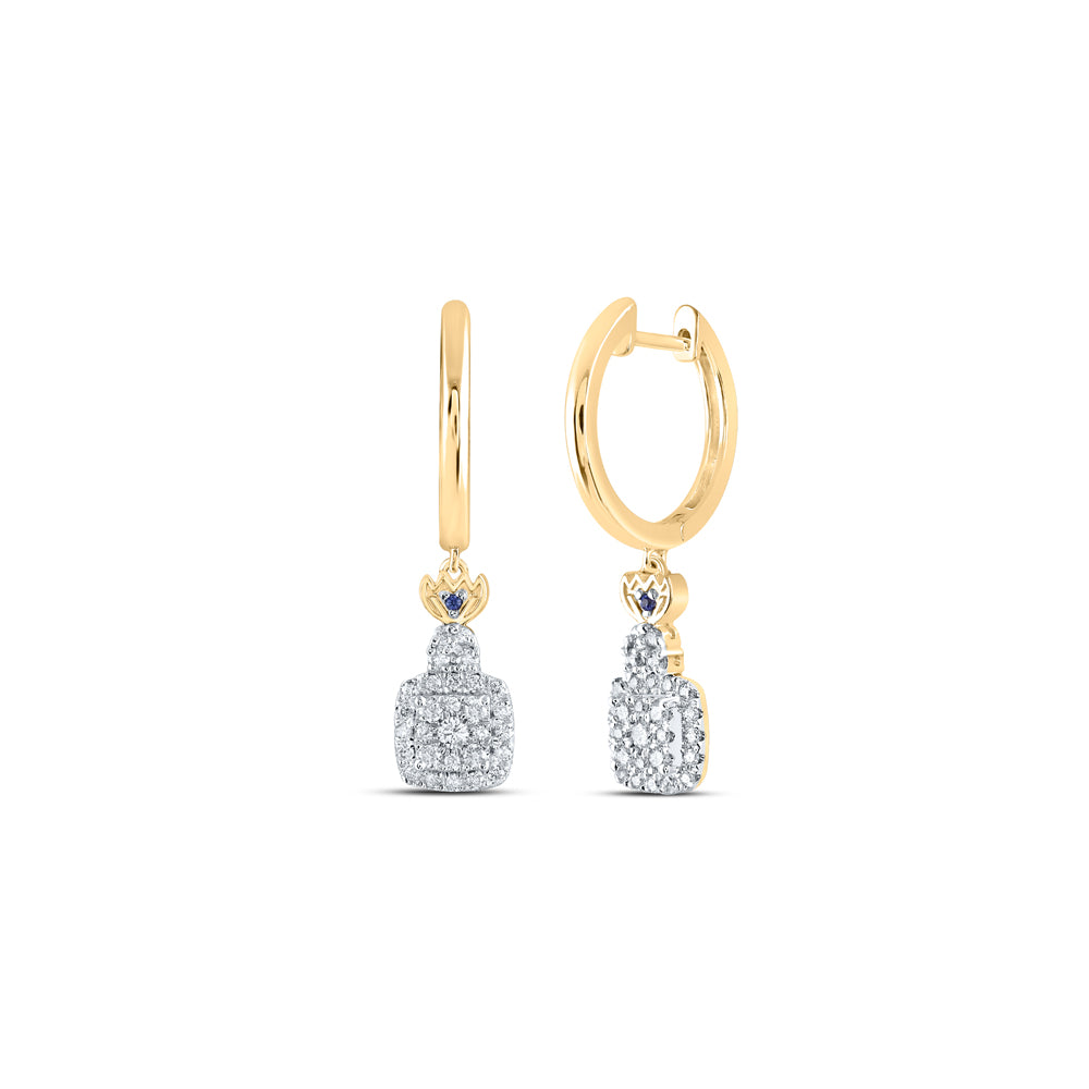 1/2CTW-DIA ANA M DANGLING EARRING