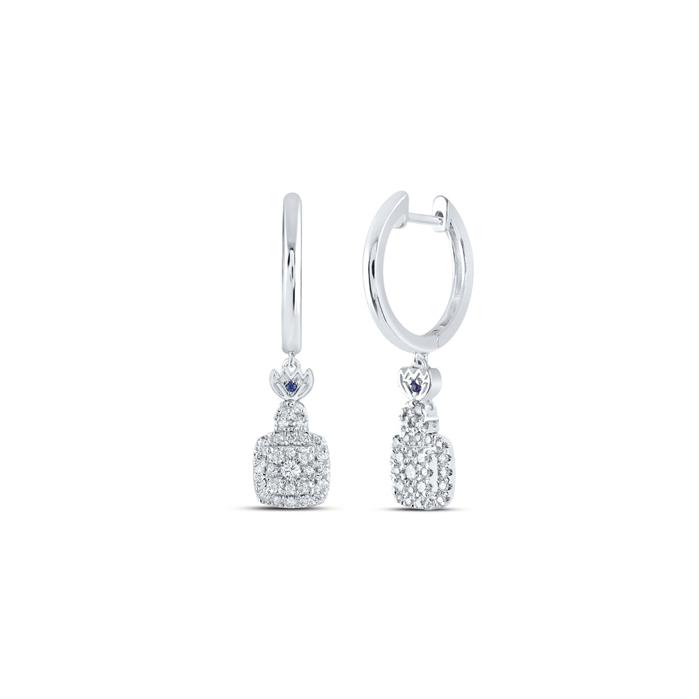 1/2CTW-DIA ANA M DANGLING EARRING