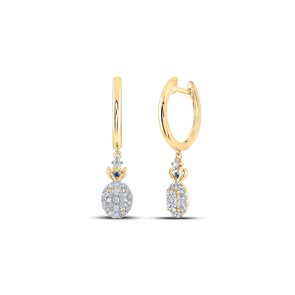 1/3CTW-DIA ANA M DANGLING EARRING
