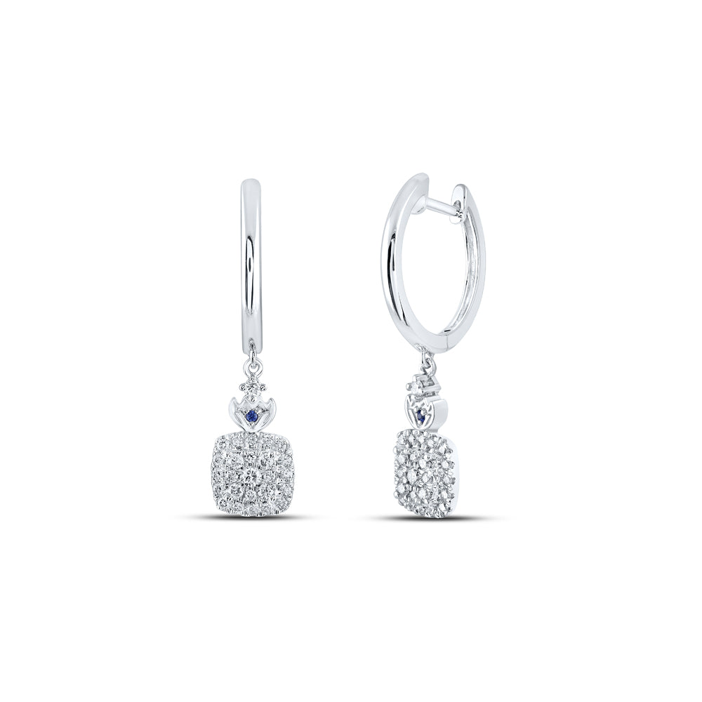 1/2CTW-DIA ANA M DANGLING EARRING
