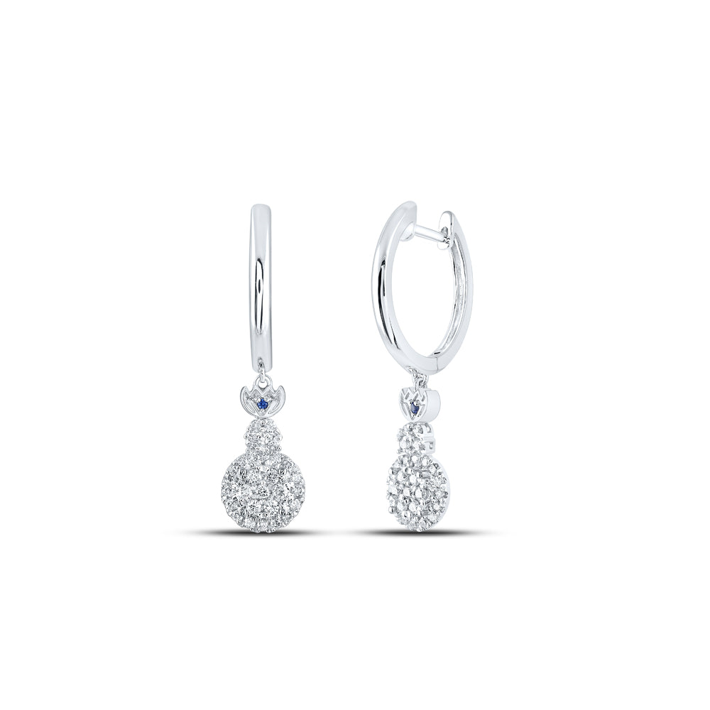 1/2CTW-DIA ANA M DANGLING EARRING