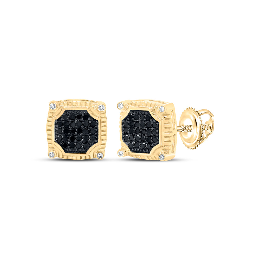 1/3 CTW-DIA NK SQUARE EARRING
