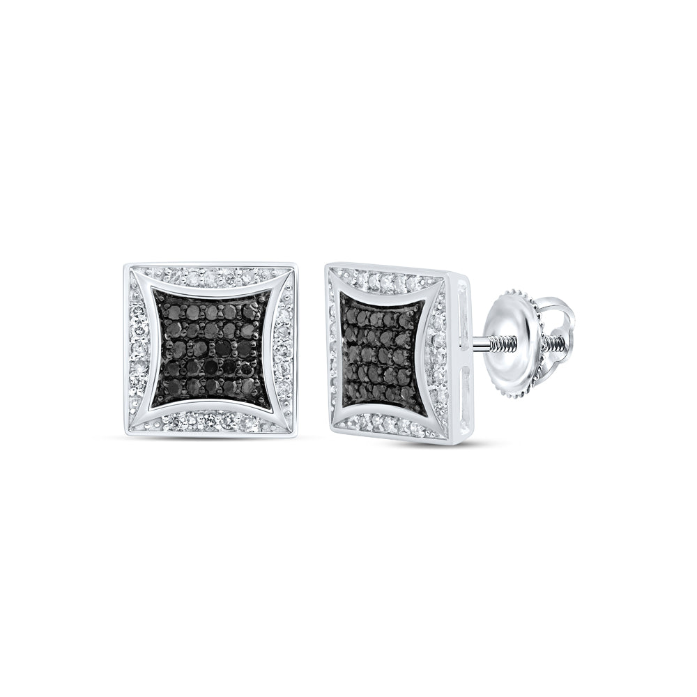1/3CTW-DIA NK SQUARE EARRING
