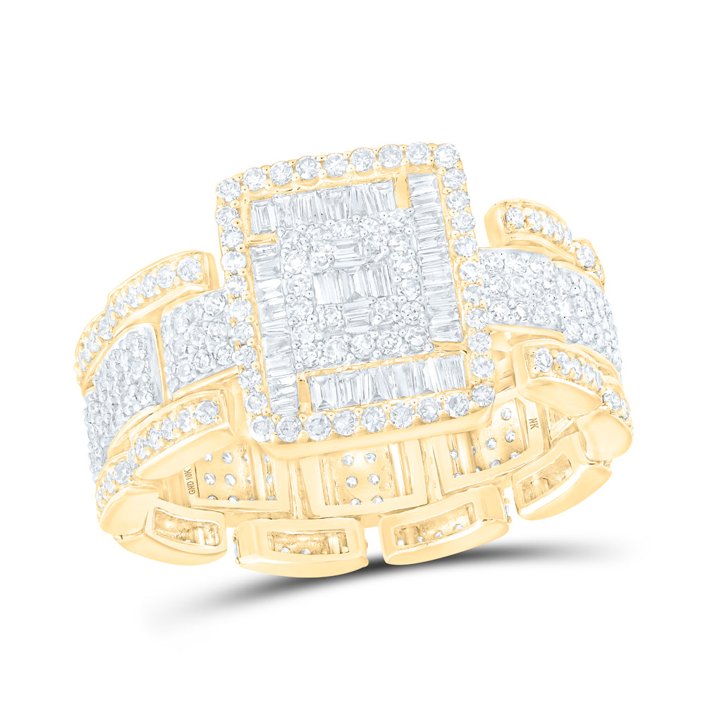 2 CTW-DIA NK MENS RING