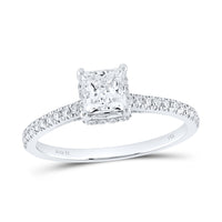 Load image into Gallery viewer, 1CTW-DIA ANA M 3/4CT-PR ENGAGEMENT RING

