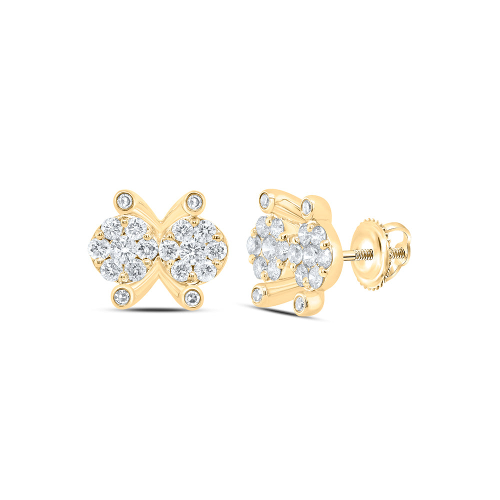 1/2CTW-DIA NK EARRING