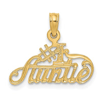 Load image into Gallery viewer, 14k #1 AUNTIE Charm
