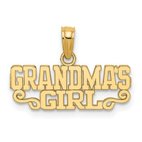 Load image into Gallery viewer, 14k GRANDMA&#39;S GIRL Charm
