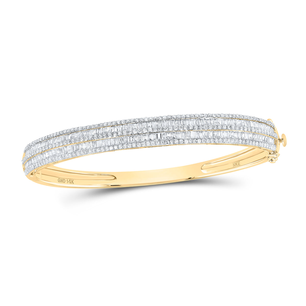 2 1/2CTW-DIA NKE FASHION BANGLE (58X48 MM)