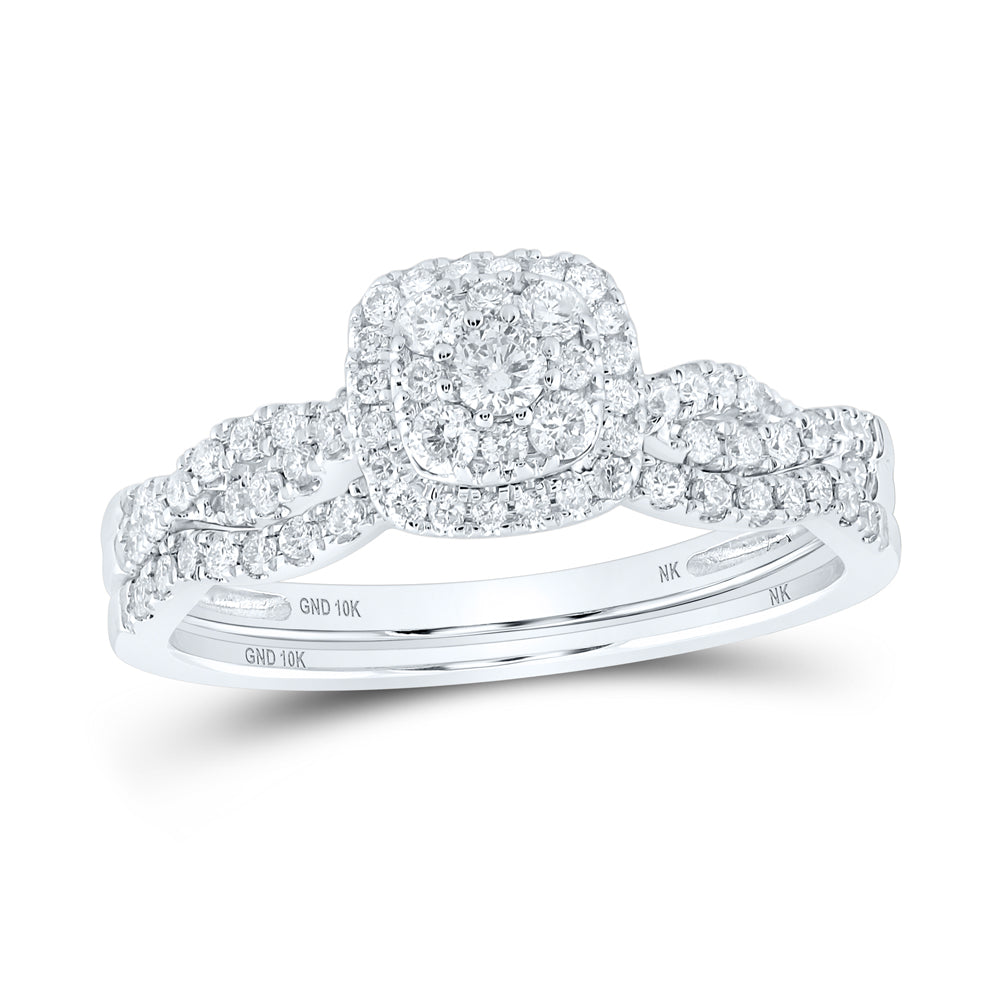 1/2CTW-DIA NK BRIDAL SET