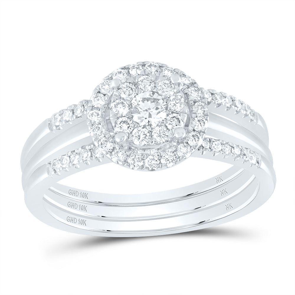 1/2CTW-DIA NK AMOUR BRIDAL SET