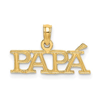 Load image into Gallery viewer, 14k PAPA Charm
