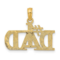 Load image into Gallery viewer, 14k #1 DAD Charm
