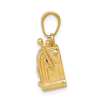 Load image into Gallery viewer, 14k 3-D Moveable Slot Machine Pendant
