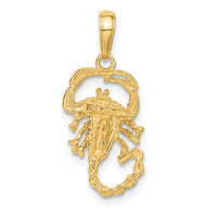Load image into Gallery viewer, 14k Scorpion Charm
