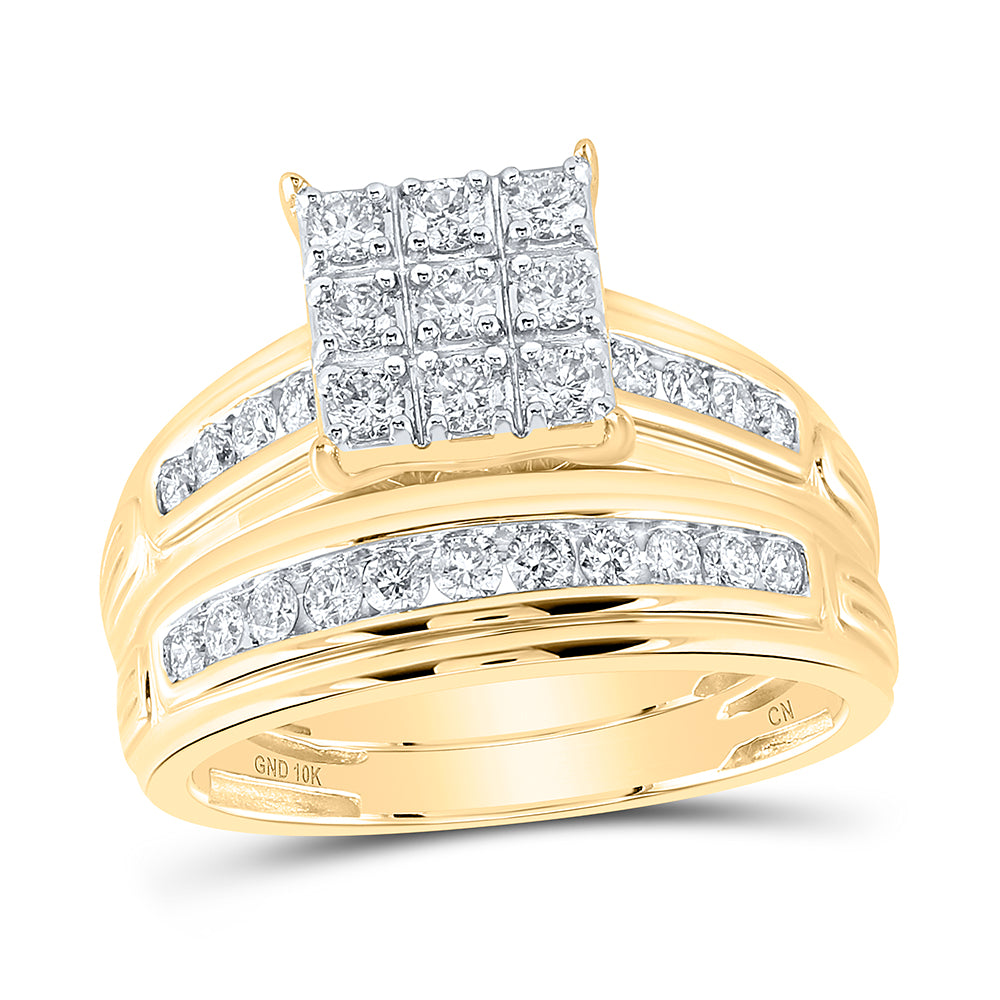 1CTW-DIA CN FASHION TRIO SET