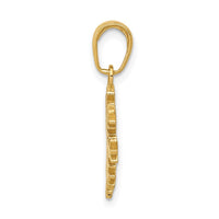 Load image into Gallery viewer, 14k Snowflake Pendant
