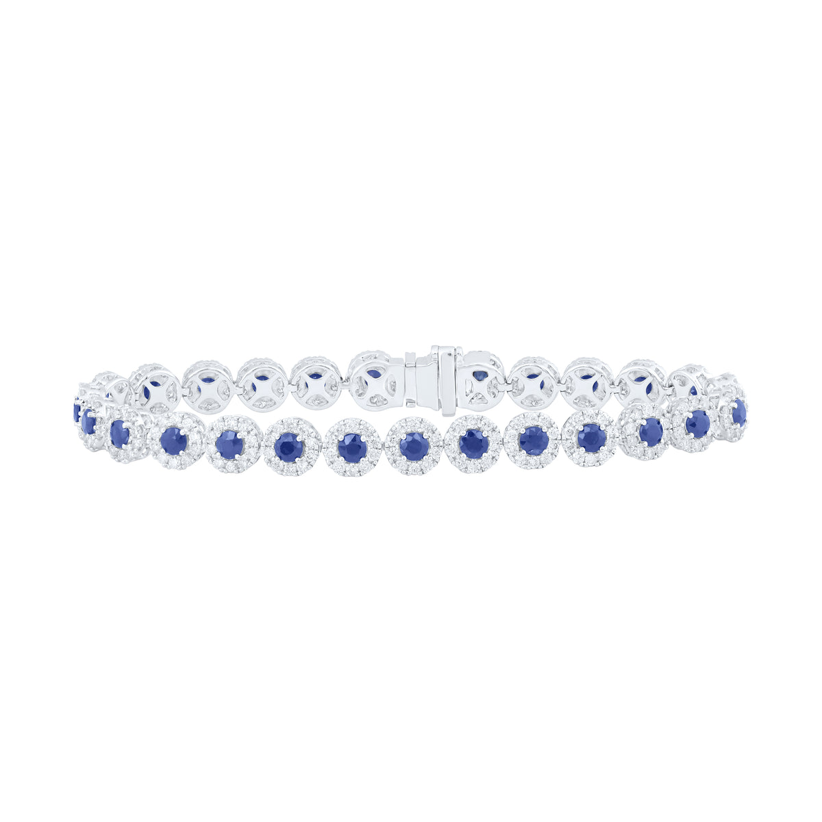 3CTW-DIA ANA M 3.1 MM-SAPP BRACELET(7 INCH)