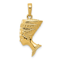Load image into Gallery viewer, 14k 3-D Nefertiti Pendant
