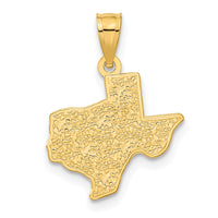 Load image into Gallery viewer, 14k State of TEXAS Map Pendant
