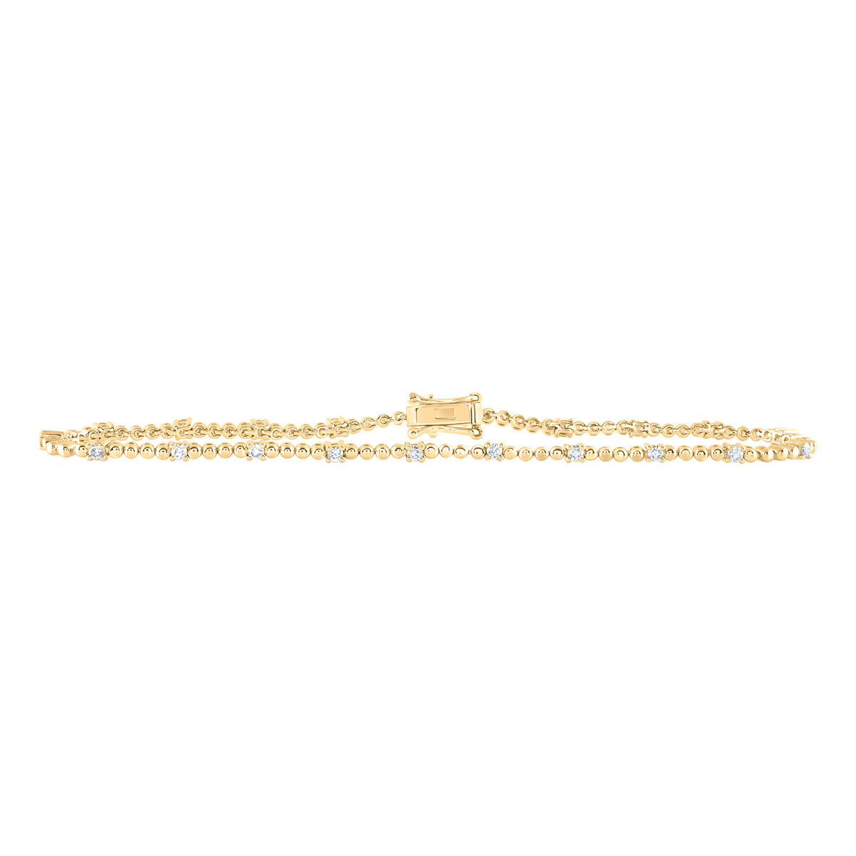 1/2CTW-DIA NK FASHION BRACELET (7 INCH)