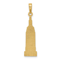 Load image into Gallery viewer, 14k EMPIRE STATE Building Pendant
