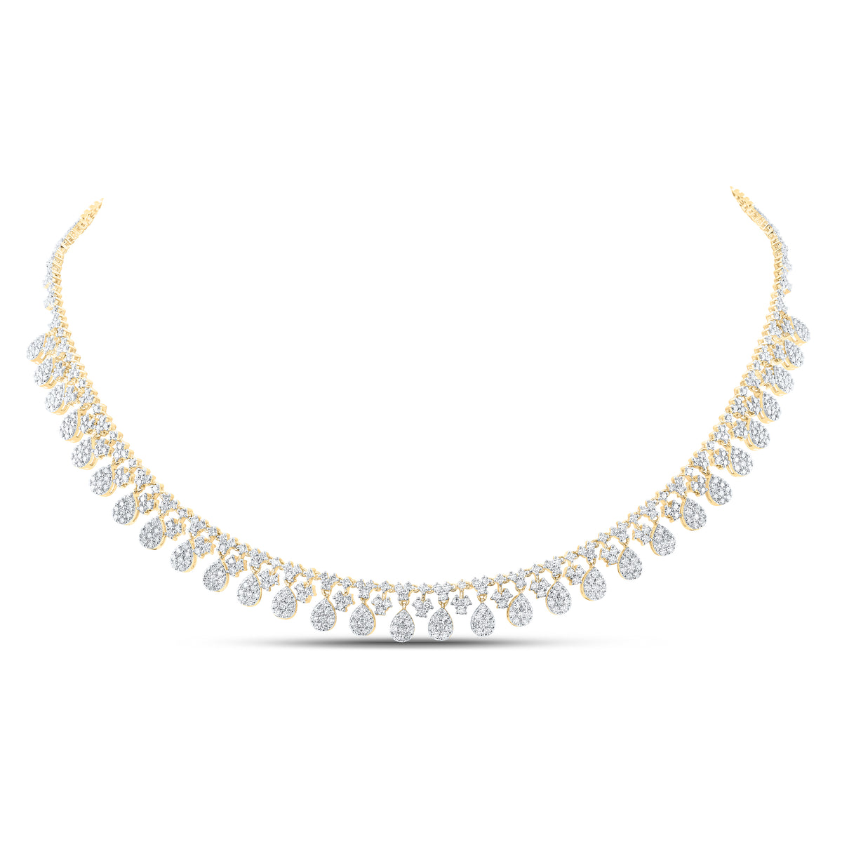 4 7/8CTW-DIA NKE FASHION NECKLACE (16 INCH)