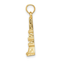Load image into Gallery viewer, 14k Eiffel Tower Pendant
