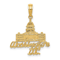 Load image into Gallery viewer, 14k WASHINGTON D.C. Capitol Building Pendant
