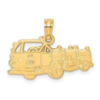 Load image into Gallery viewer, 14k Fire Truck Charm
