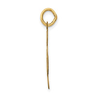 Load image into Gallery viewer, 14k Polished Treble Clef Charm
