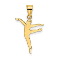 Load image into Gallery viewer, 14k Polished Dancer Charm
