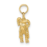 Load image into Gallery viewer, 14k 3-D Aries Zodiac Charm
