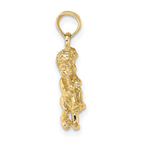 Load image into Gallery viewer, 14k 3-D Gemini Zodiac Charm
