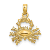 Load image into Gallery viewer, 14k 3-D Cancer Zodiac Charm
